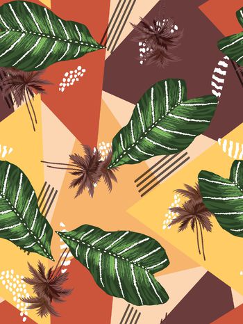 几何印花华亿平台图片