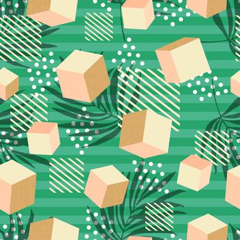 几何印花华亿平台图片