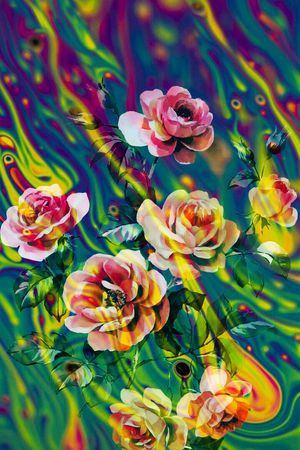 香云纱印花华亿平台图片