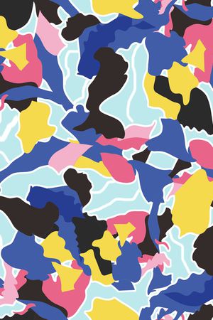 几何印花华亿平台图片