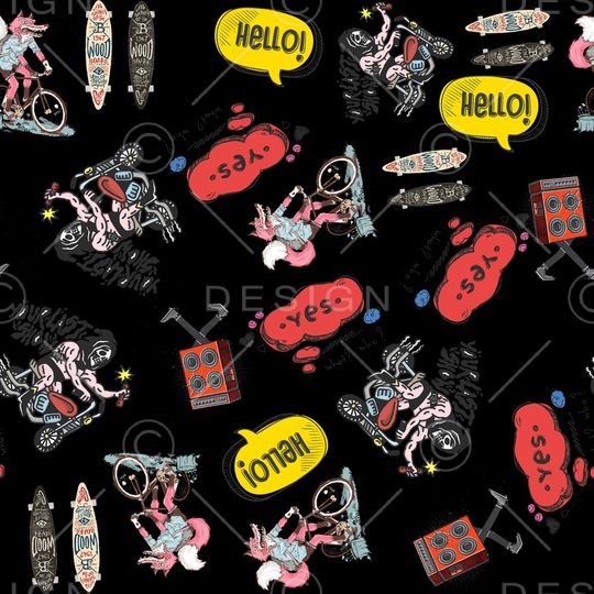 字母印花华亿平台图片