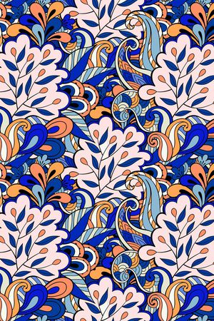 抽象花卉印花华亿平台图片