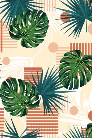 绿植树叶印花华亿平台图片