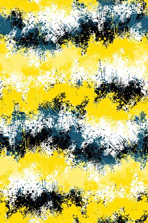 抽象男装印花华亿平台图片