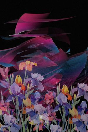 香云纱印花华亿平台图片