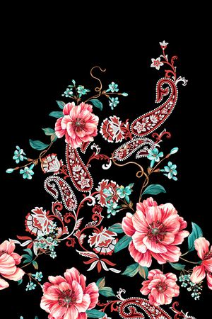 定位花印花华亿平台图片