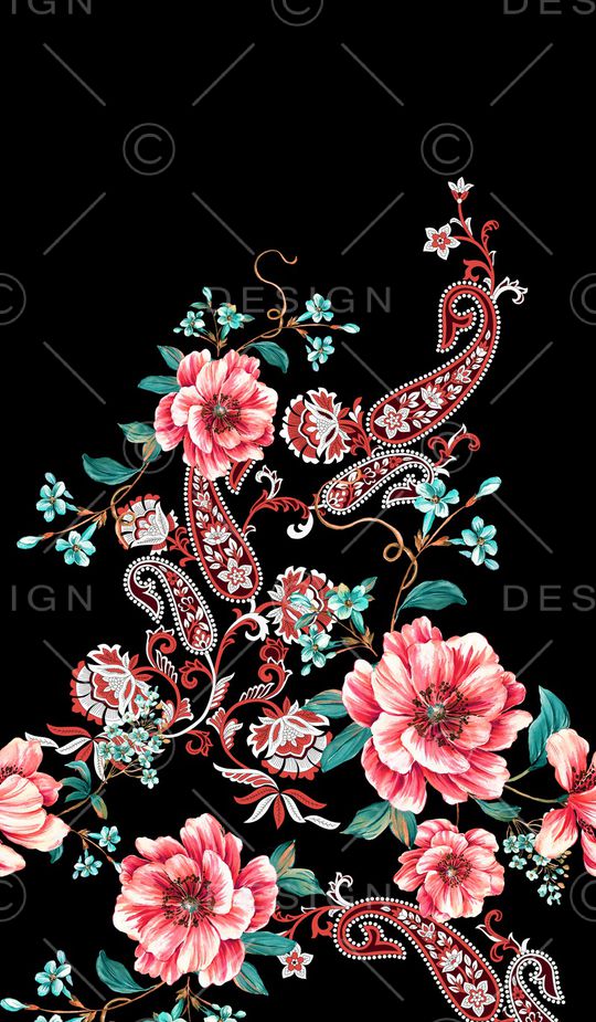 定位花印花华亿平台图片