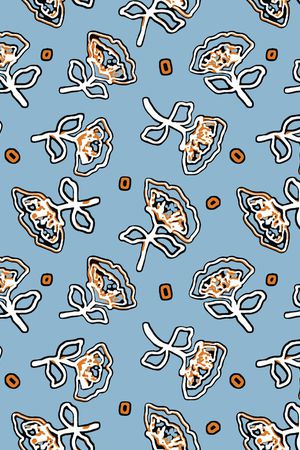 绿植树叶印花华亿平台图片