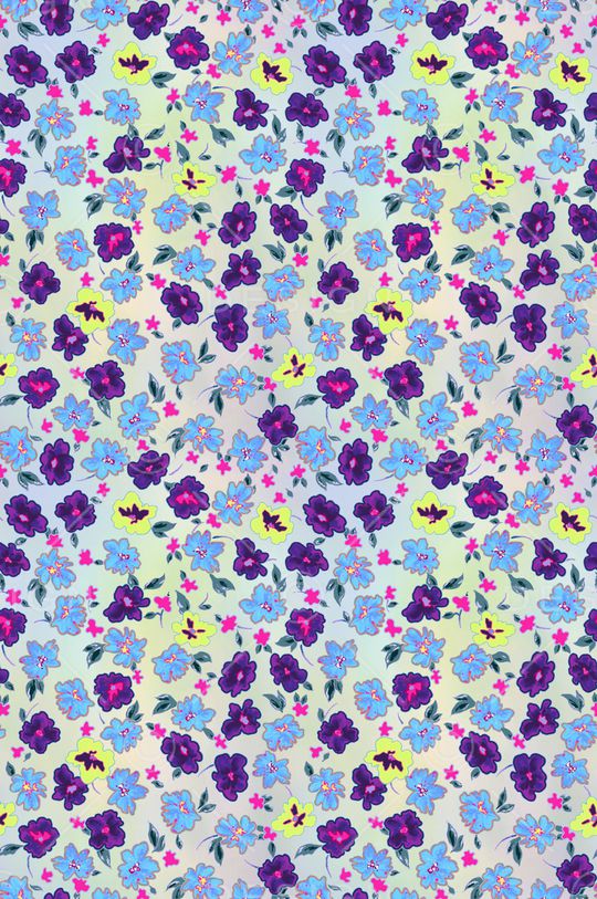 小碎花印花华亿平台图片