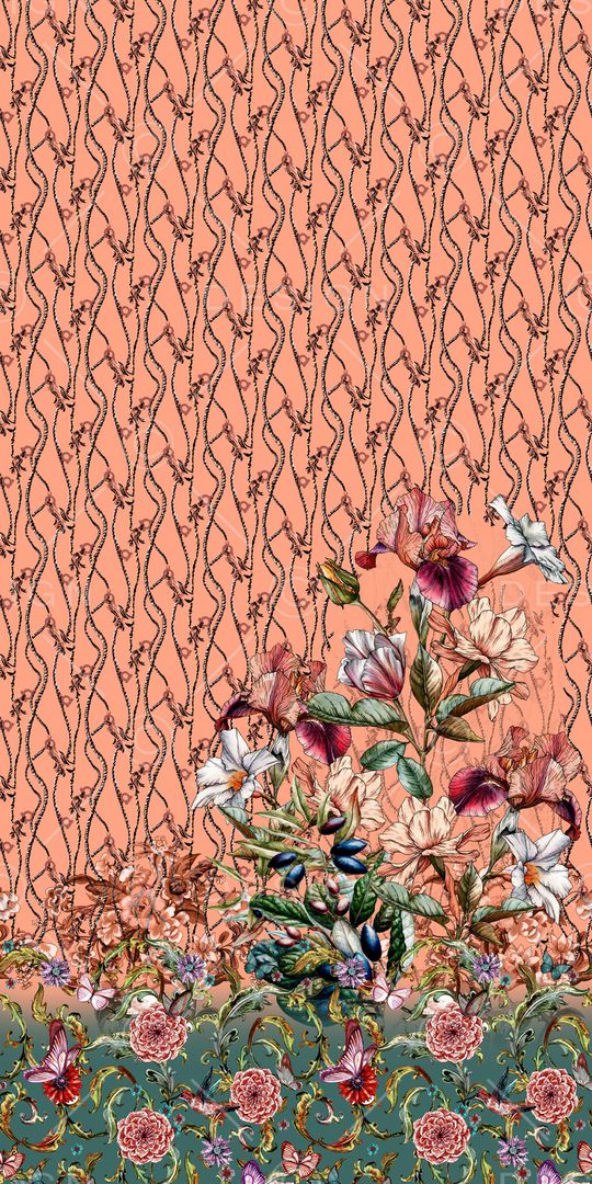 女装定位花印花华亿平台图片