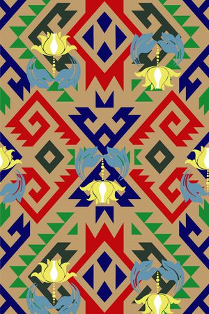 几何印花华亿平台图片