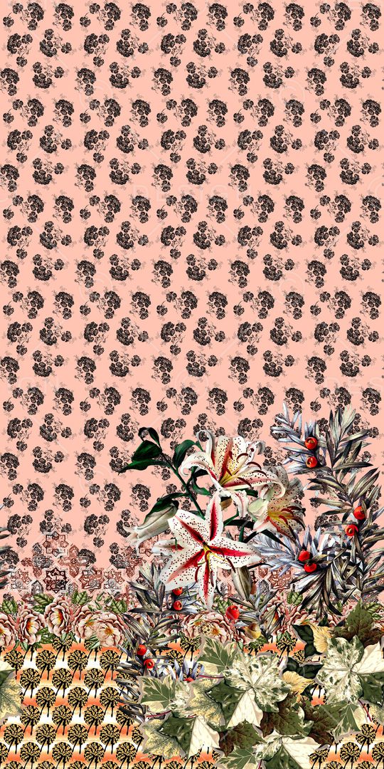 女装定位花印花华亿平台图片