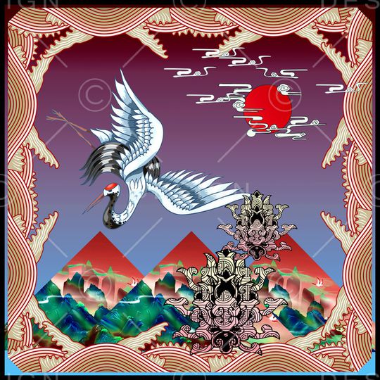 大牌风印花华亿平台图片