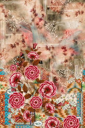 定位花印花华亿平台图片