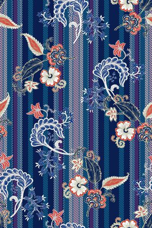 格子印花华亿平台图片