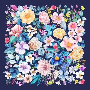 方巾印花华亿平台图片