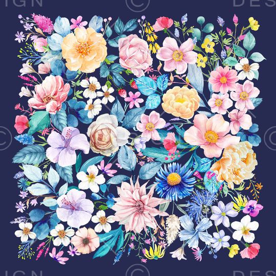 方巾印花华亿平台图片