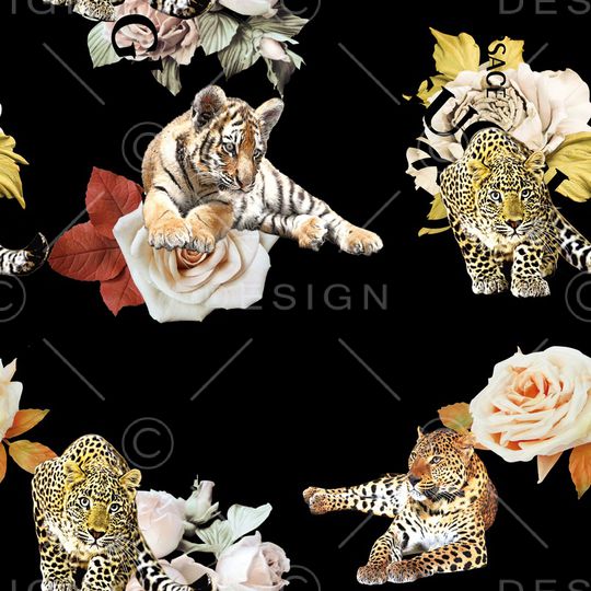 动物印花华亿平台图片