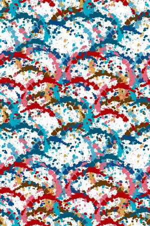 抽象男装印花华亿平台图片