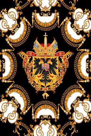 链条印花华亿平台图片