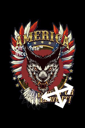 字母印花华亿平台图片