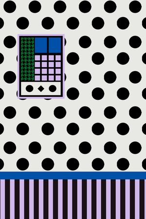 几何印花华亿平台图片