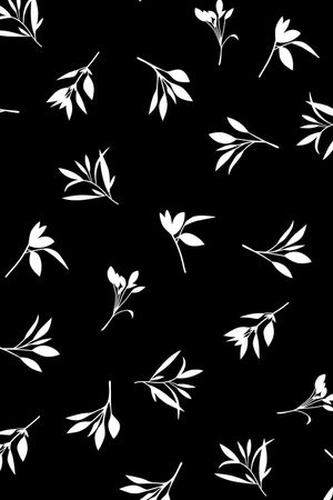 黑白华亿平台印花华亿平台图片