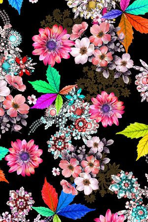 几何印花华亿平台图片