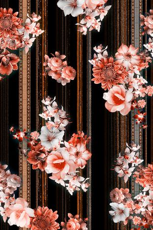 几何印花华亿平台图片