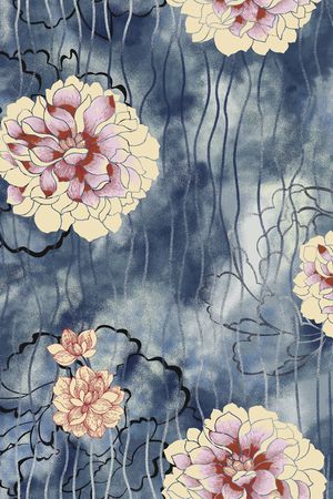 泼墨印花华亿平台图片