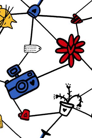 几何印花华亿平台图片