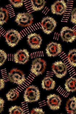 几何印花华亿平台图片