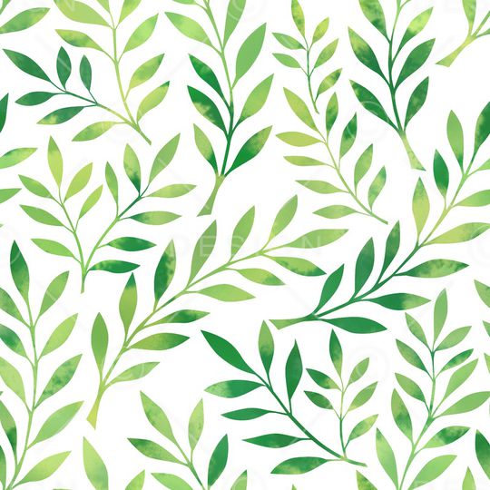 绿植树叶印花华亿平台图片