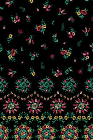 民族风印花华亿平台图片