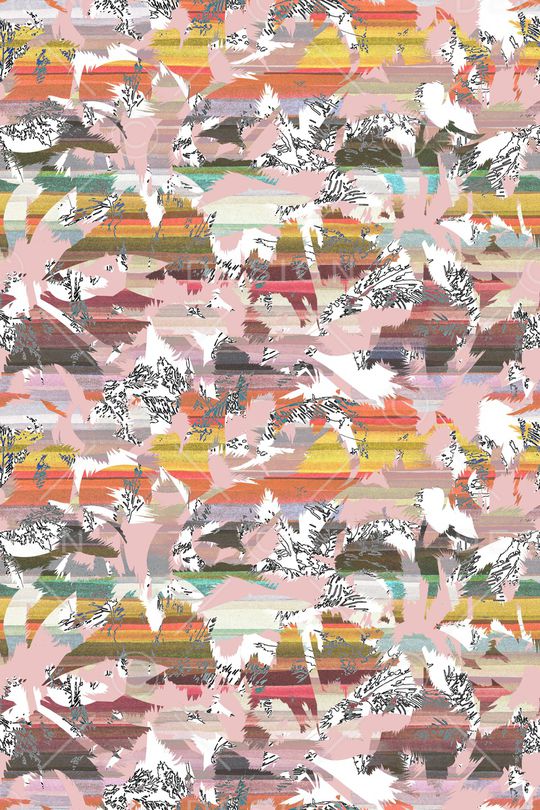 几何印花华亿平台图片