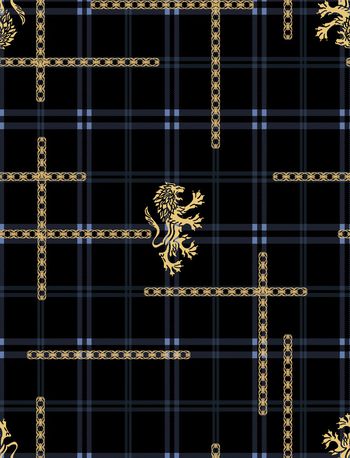 格子印花华亿平台图片