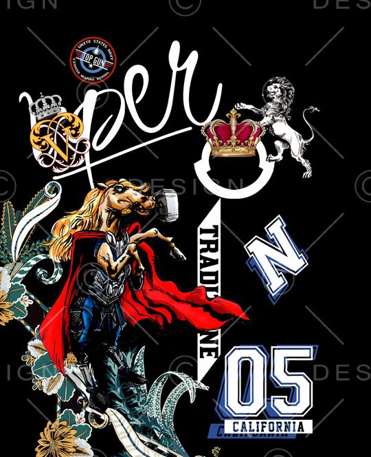 动物花卉印花华亿平台图片