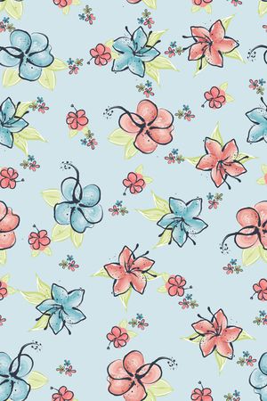 鲜花印花华亿平台图片