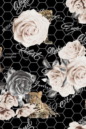 动物印花华亿平台图片