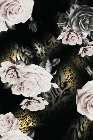 秋冬华亿平台印花华亿平台图片