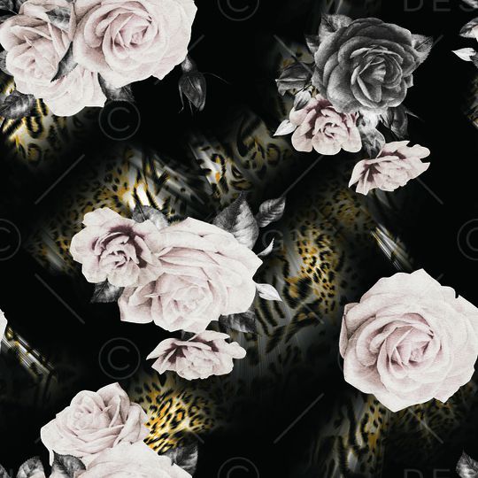 秋冬华亿平台印花华亿平台图片