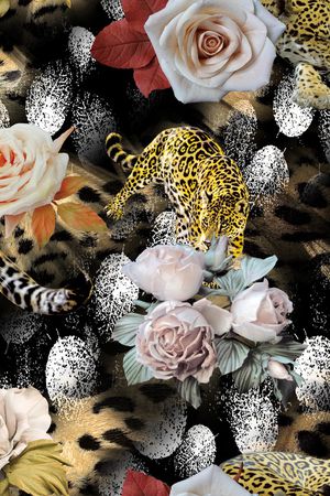 动物印花华亿平台图片