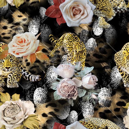 动物印花华亿平台图片