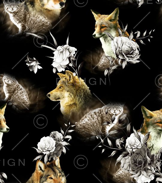 动物印花华亿平台图片