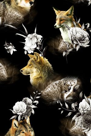 动物印花华亿平台图片