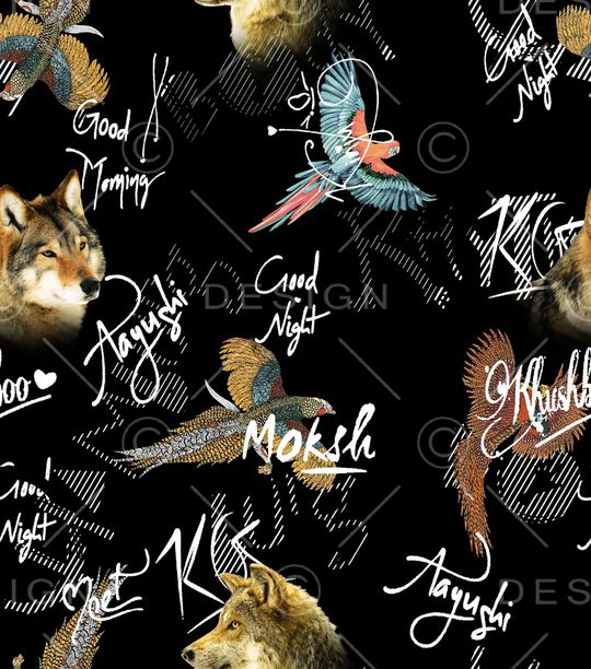 动物印花华亿平台图片