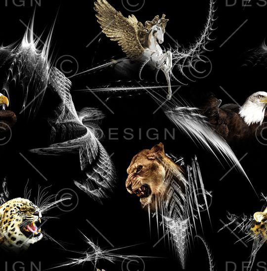 动物印花华亿平台图片