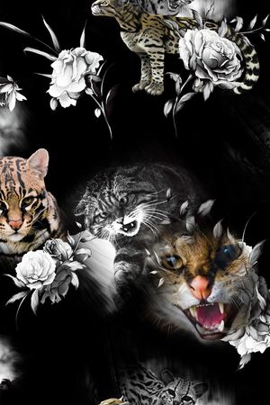 动物印花华亿平台图片