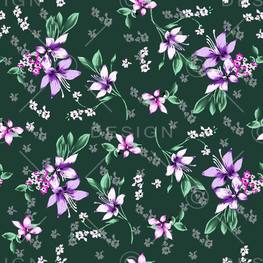 绿植树叶印花华亿平台图片