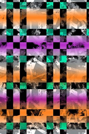 几何印花华亿平台图片